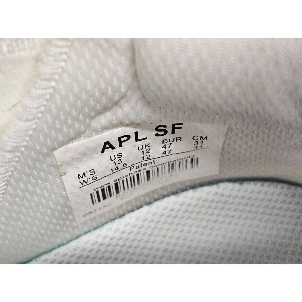 APL 13 SuperFuture Basketball Hi Top Sneaker White Gum Athletic Load Launch EUC‎